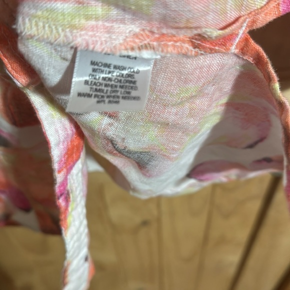 JM Collection Multicolor Floral Blouse - Picture 7 of 8